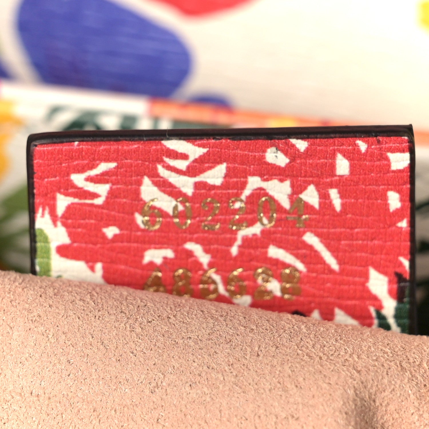 Gucci X KEN SCOTT New Shangai Calfskin Jardin D'Avril Floral Print Horsebit 1955 Shoulder Bag Ivory Pink Wild Rose 6 of 8