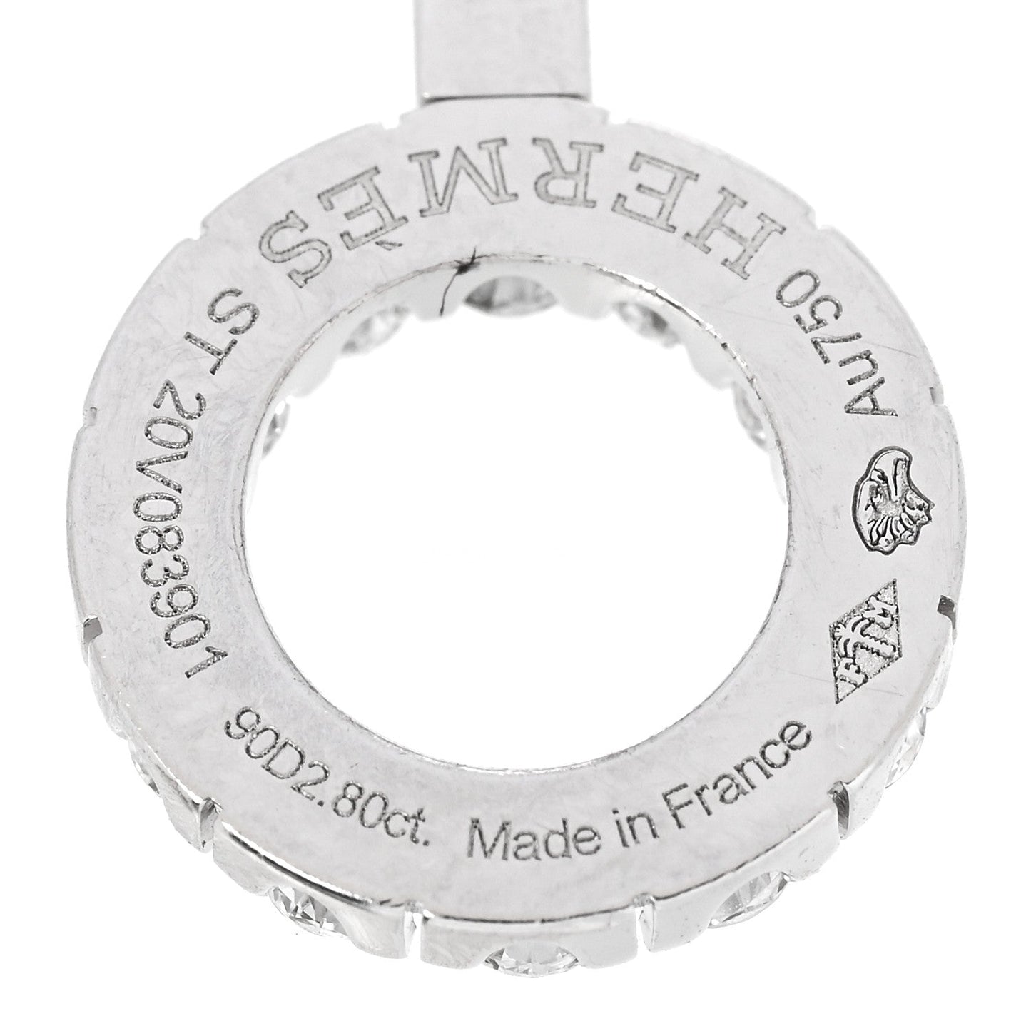 18K White Gold Diamond Finesse Link Bracelet ST