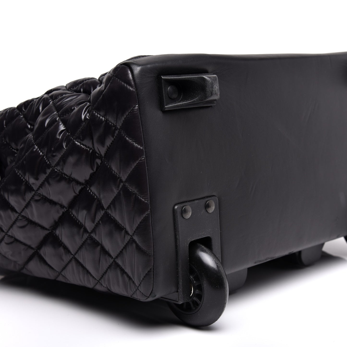 Nylon Quilted Coco Cocoon Trolley Black