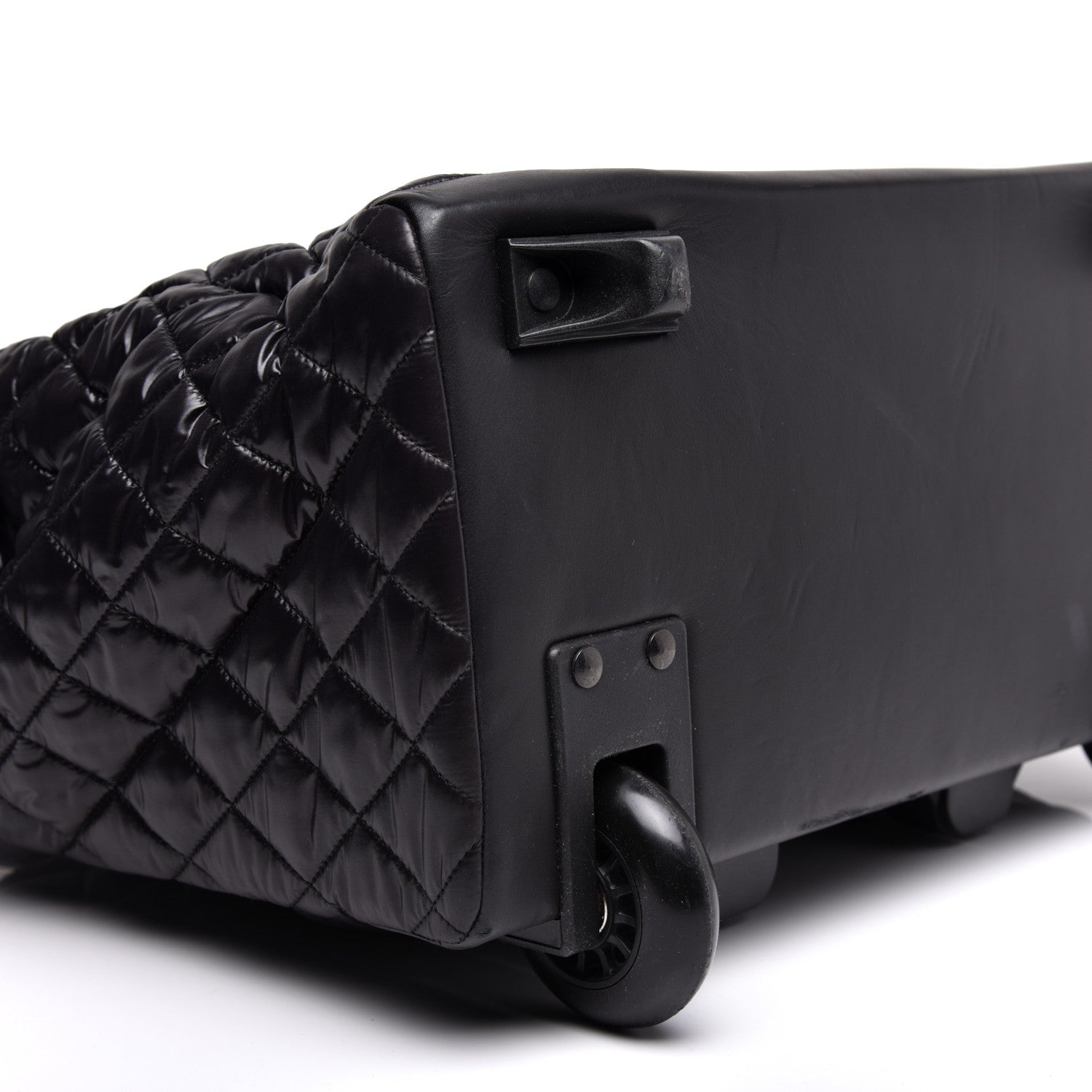Chanel Nylon Quilted Coco Cocoon Trolley Black 6 of 17