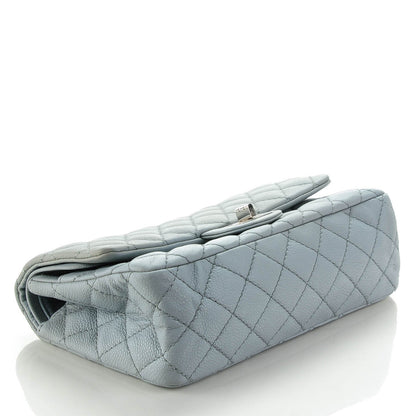 Chanel Caviar Quilted 2.55 Reissue Flap 225 Light Blue 4 of 9