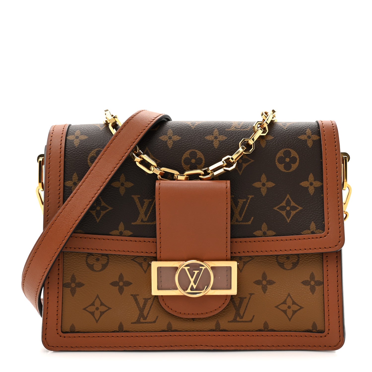 Louis Vuitton Reverse Monogram Dauphine MM 1 of 14