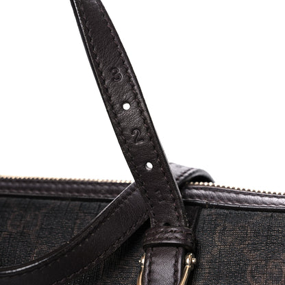 Gucci GG Supreme Monogram Medium Nice Boston Dark Brown 18 of 20