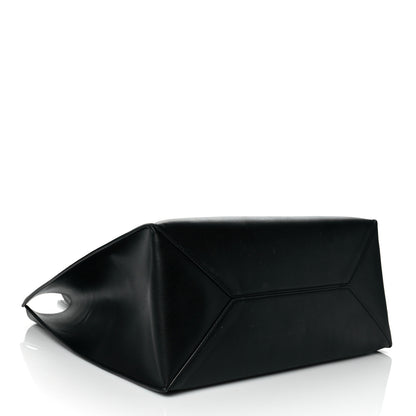 Givenchy Calfskin Logo Debossed Medium Shopper Tote Black 4 of 9