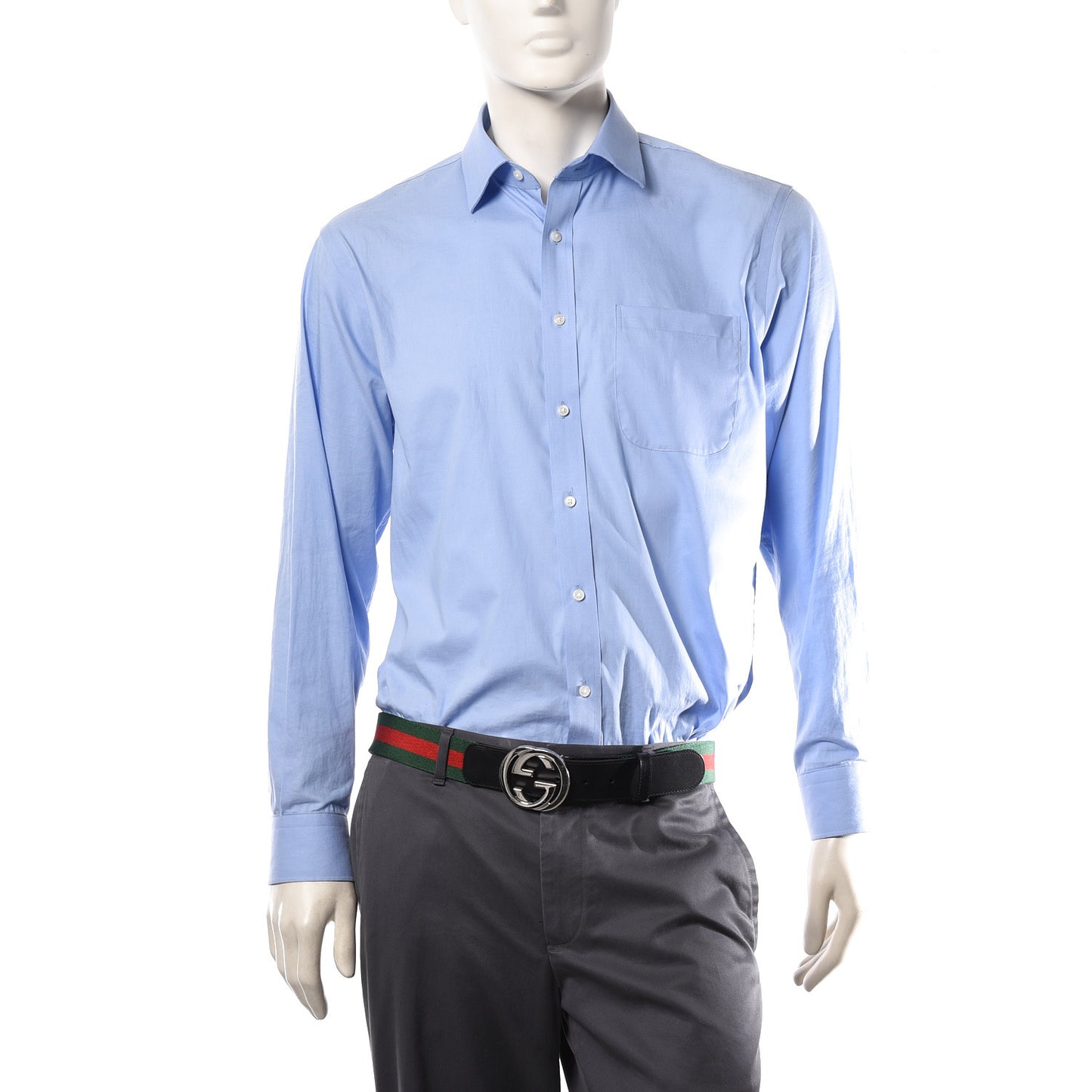 Calfskin Web Interlocking G Belt 120 48 Black