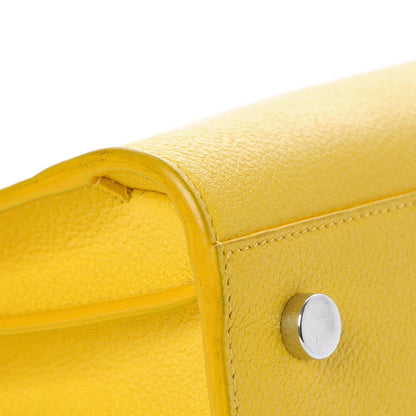 Saint Laurent Grained Calfskin Baby Sac De Jour Yellow 14 of 15