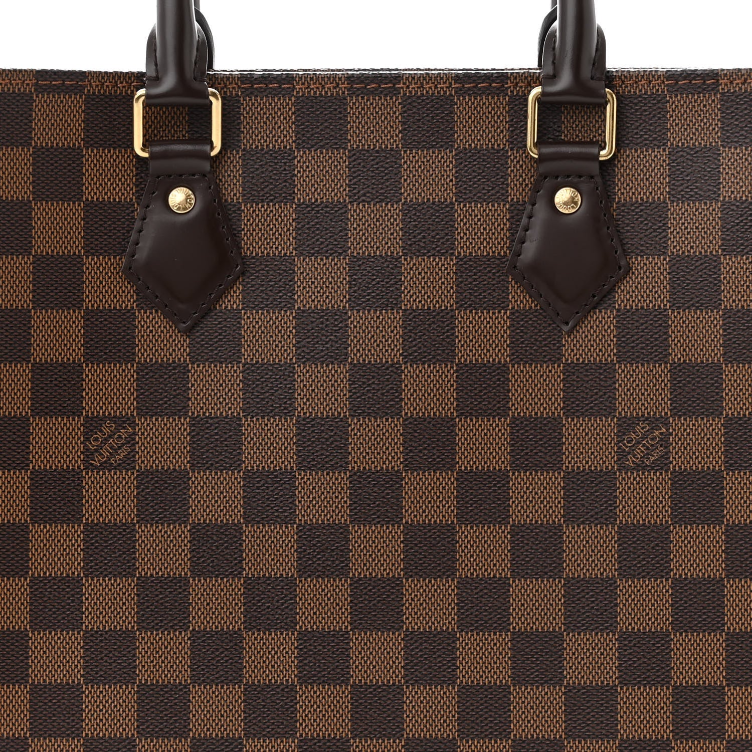 Louis Vuitton Damier Ebene Sac Plat PM 8 of 12