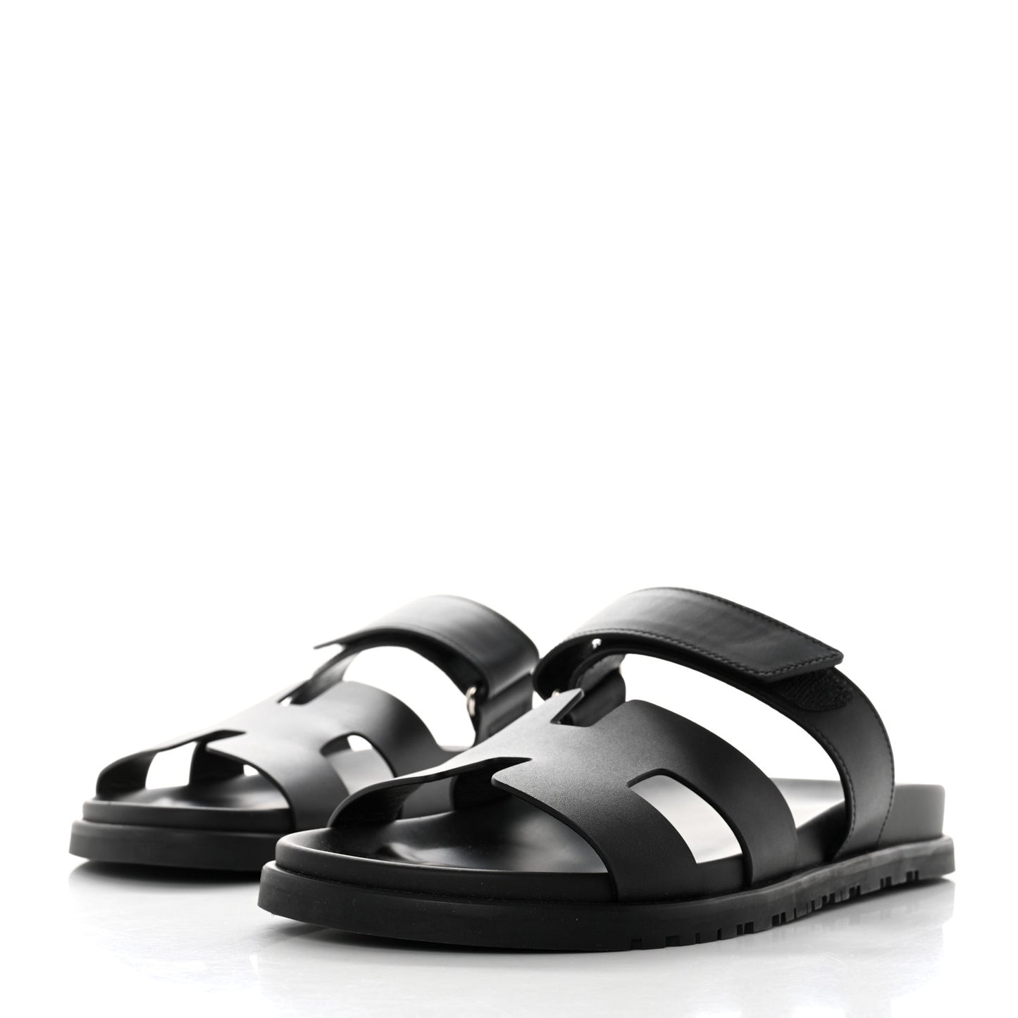Calfskin Womens Chypre Sandals 39 Black