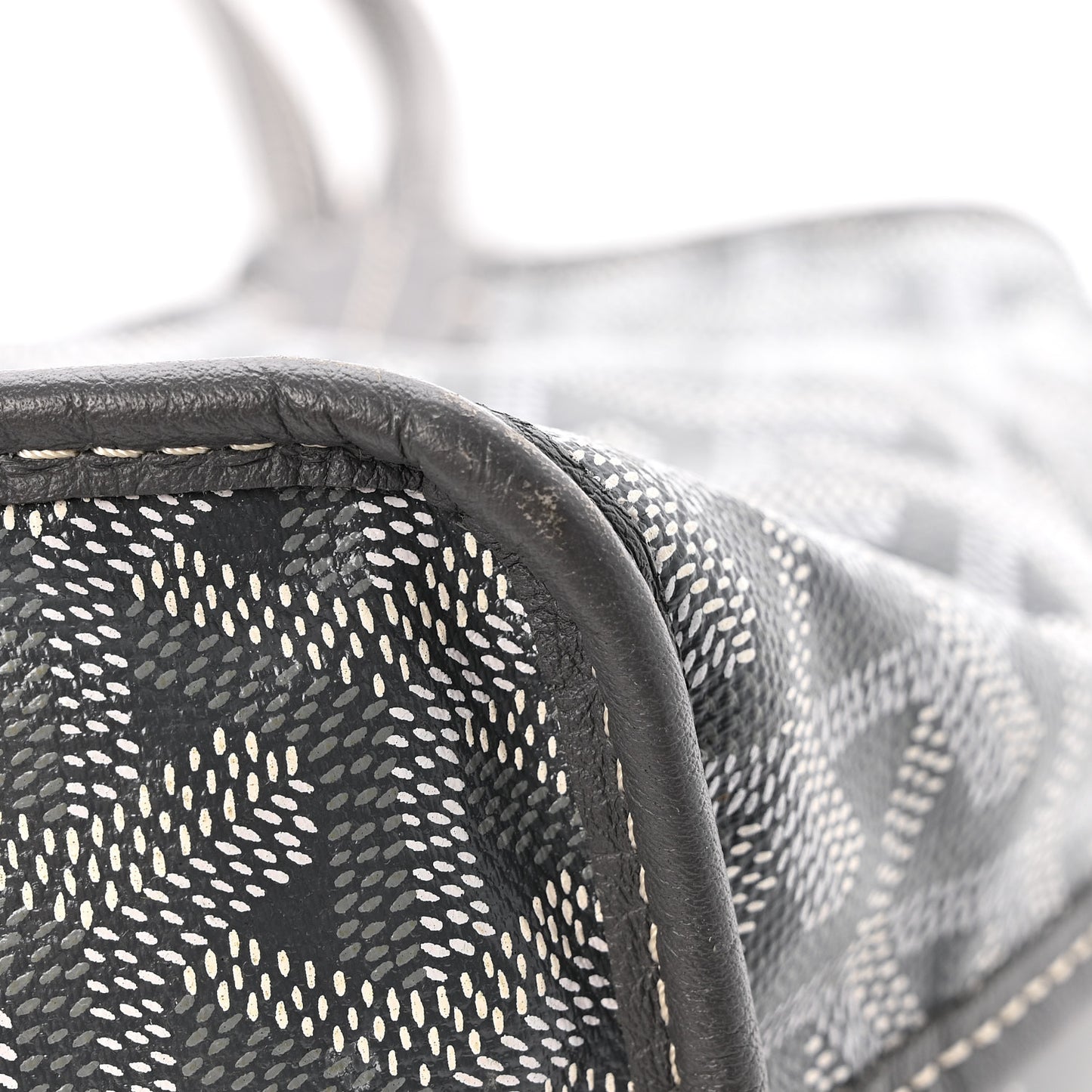Goyardine Reversible Mini Anjou Grey