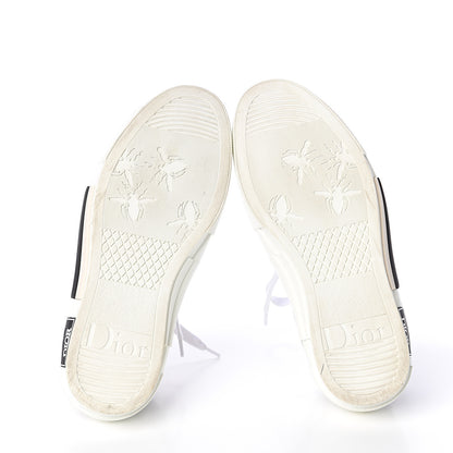 Christian Dior Technical Canvas Oblique Womens B23 Low Top Sneaker 36 White Black 6 of 6