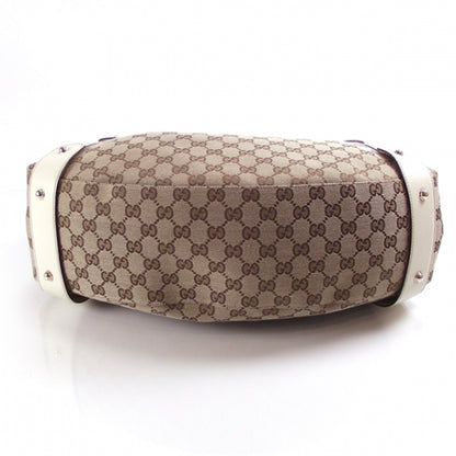 Gucci Monogram GG PELHAM Purse Bag Tote Ivory 4 of 10