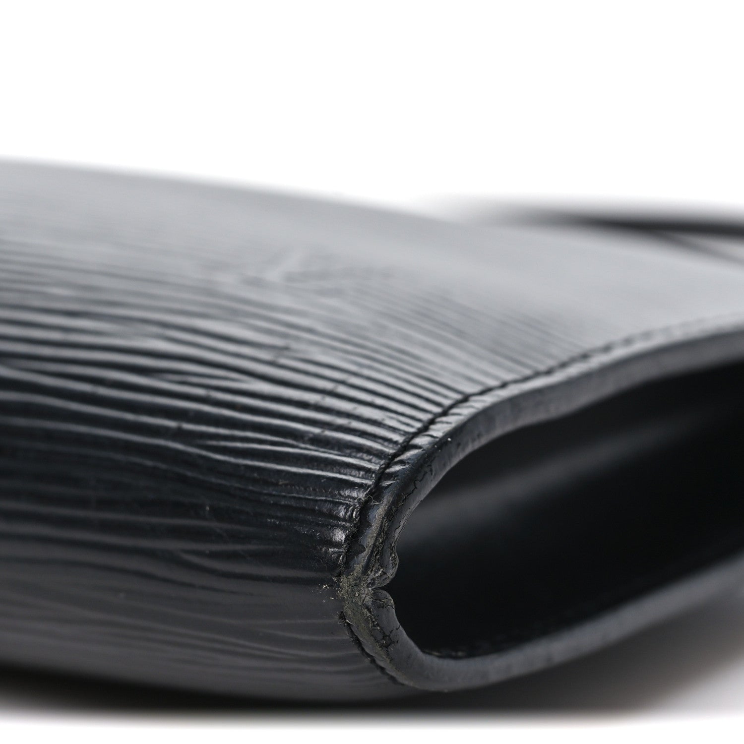 Louis Vuitton Epi Pochette Accessories 24 Black 9 of 10