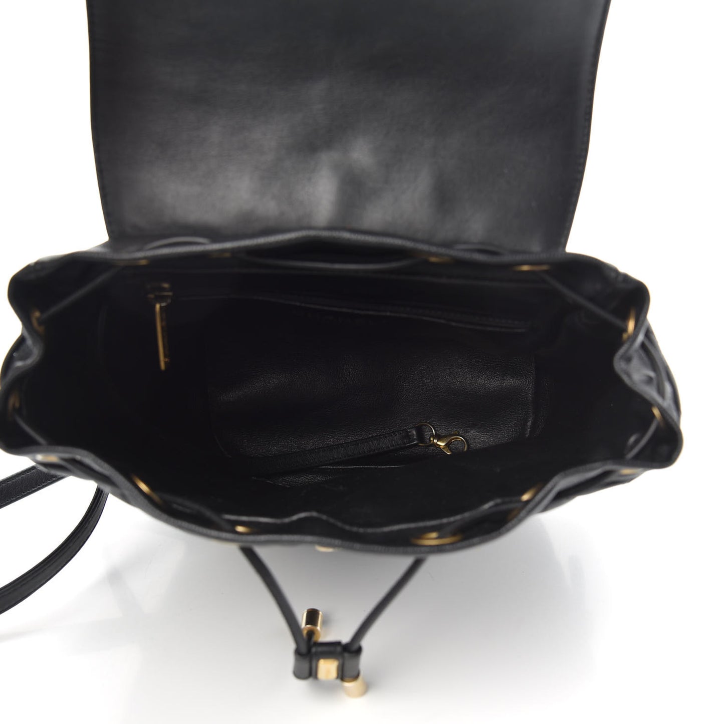 Caviar Quilted Filigree Backpack Black
