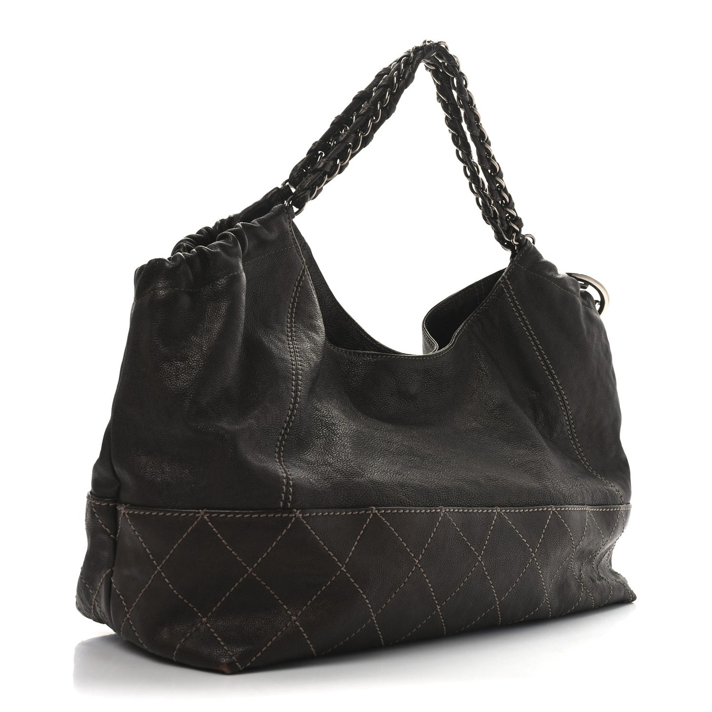Metallic Calfskin Baby Coco Cabas Bronze