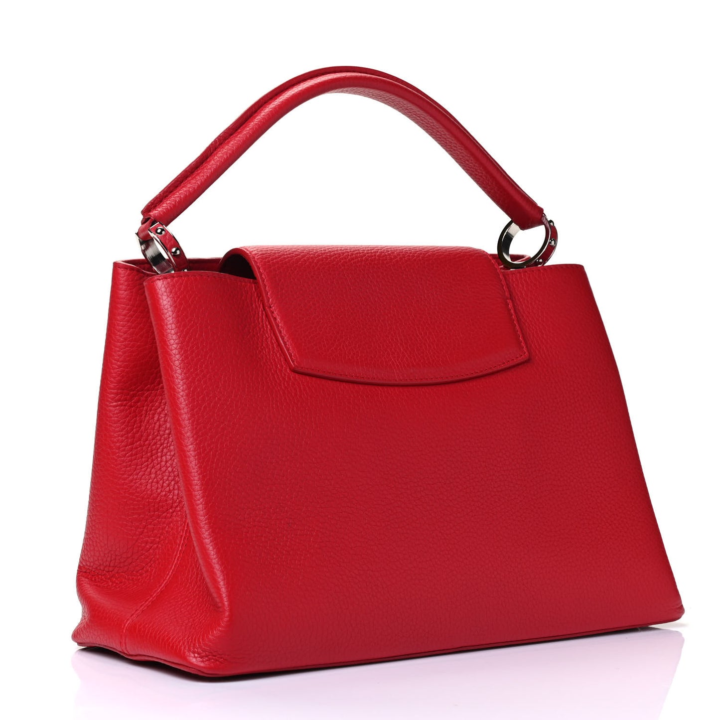 Taurillon Capucines MM Rubis