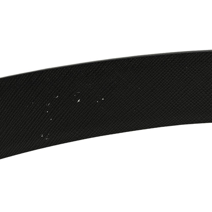 Prada Saffiano Triangle Reversible Belt 85 34 Black Caramel 5 of 6