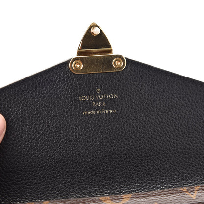 Louis Vuitton Monogram Pallas Wallet Black 6 of 7