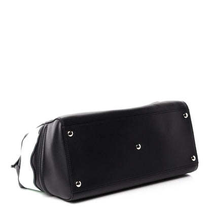 Versace Calfskin Large Palazzo Empire Bag Black Multicolor 4 of 11