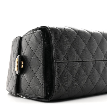 Chanel Caviar Quilted Small Chanel 25 Handbag Black 9 of 11