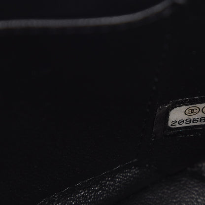 Chanel Patent Calfskin Chevron Quilted Extra Mini Flap Black 7 of 8