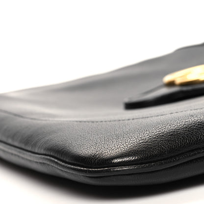 Gucci Goatskin Medium Aphrodite Shoulder Bag Black 10 of 10