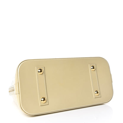 Louis Vuitton Vernis Alma PM Blanc Corail 4 of 14