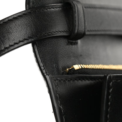 Celine Box Medium Classic Box Flap Bag Black 10 of 10