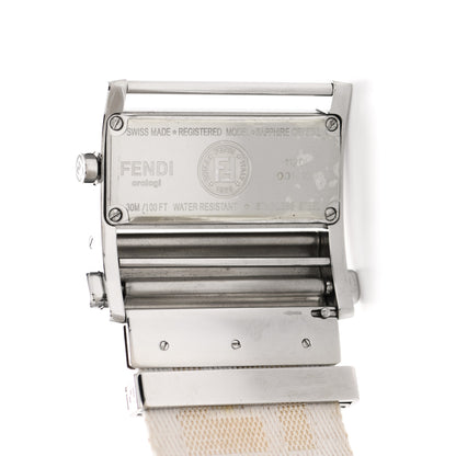 Fendi Stainless Steel Fabric 38mm 1120L Quartz Watch 4 of 5