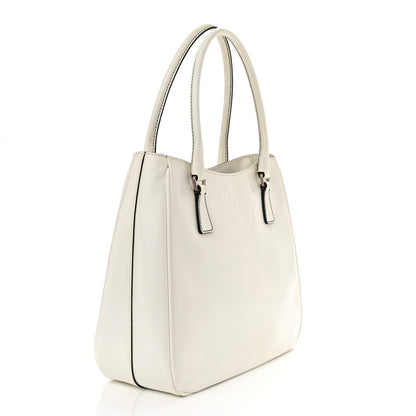 Prada Spazzolato Tote White 2 of 14