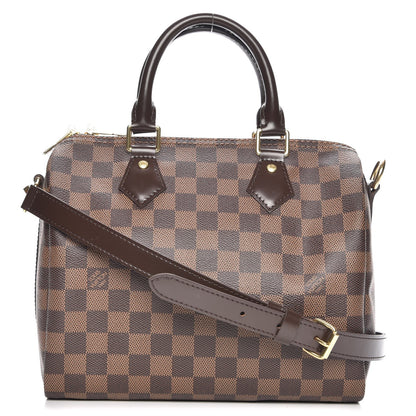 Louis Vuitton Damier Ebene Speedy Bandouliere 25 1 of 8