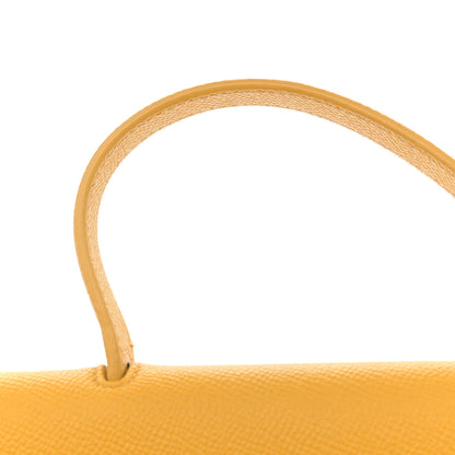 Celine Grained Calfskin Nano Belt Bag Sunflower 14 of 15