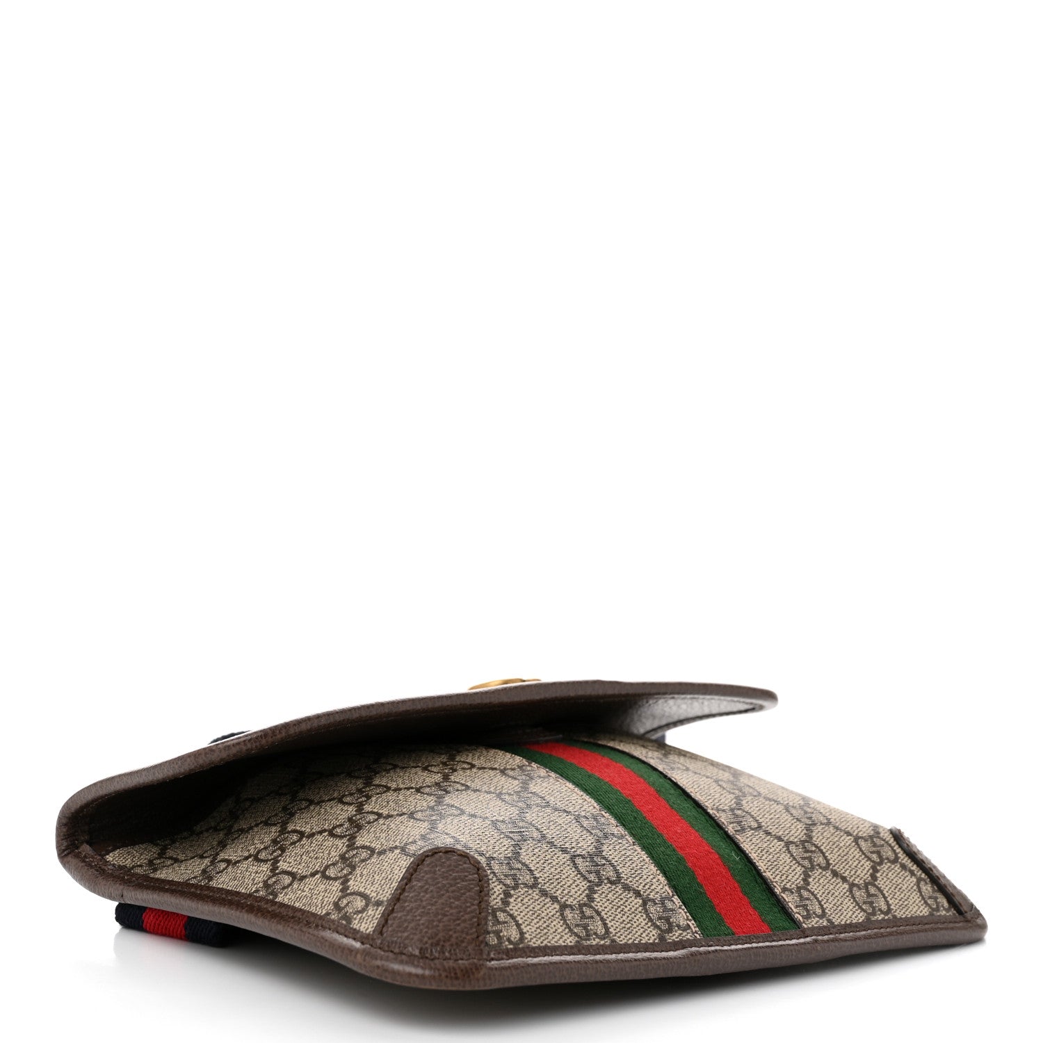 Gucci GG Supreme Monogram Web Small Ophidia Belt Bag Brown 4 of 11