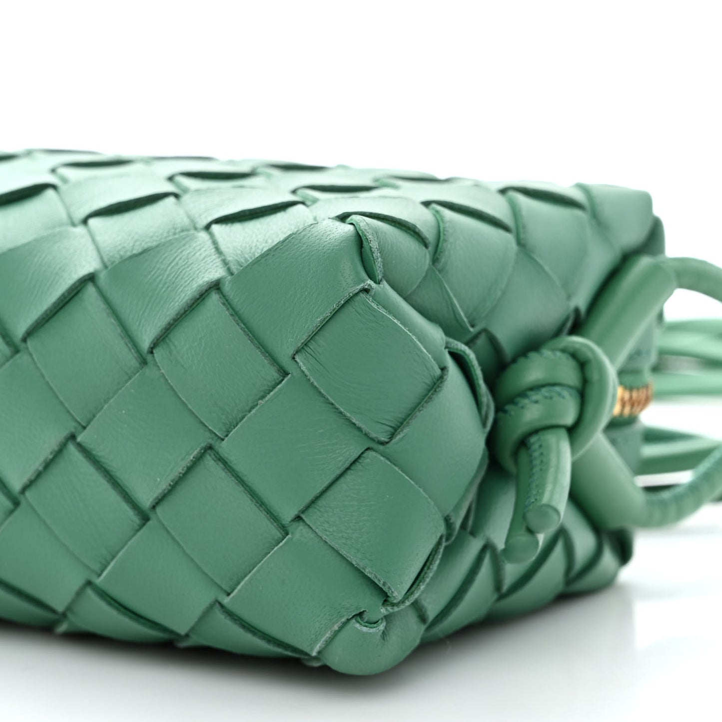Nappa Intrecciato Candy Loop Camera Bag Mermaid