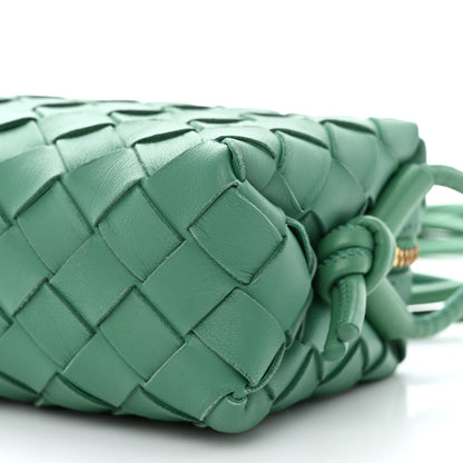 Bottega Veneta Nappa Intrecciato Candy Loop Camera Bag Mermaid 9 of 9
