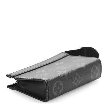 Louis Vuitton Monogram Eclipse Key Pouch Voyage 4 of 8