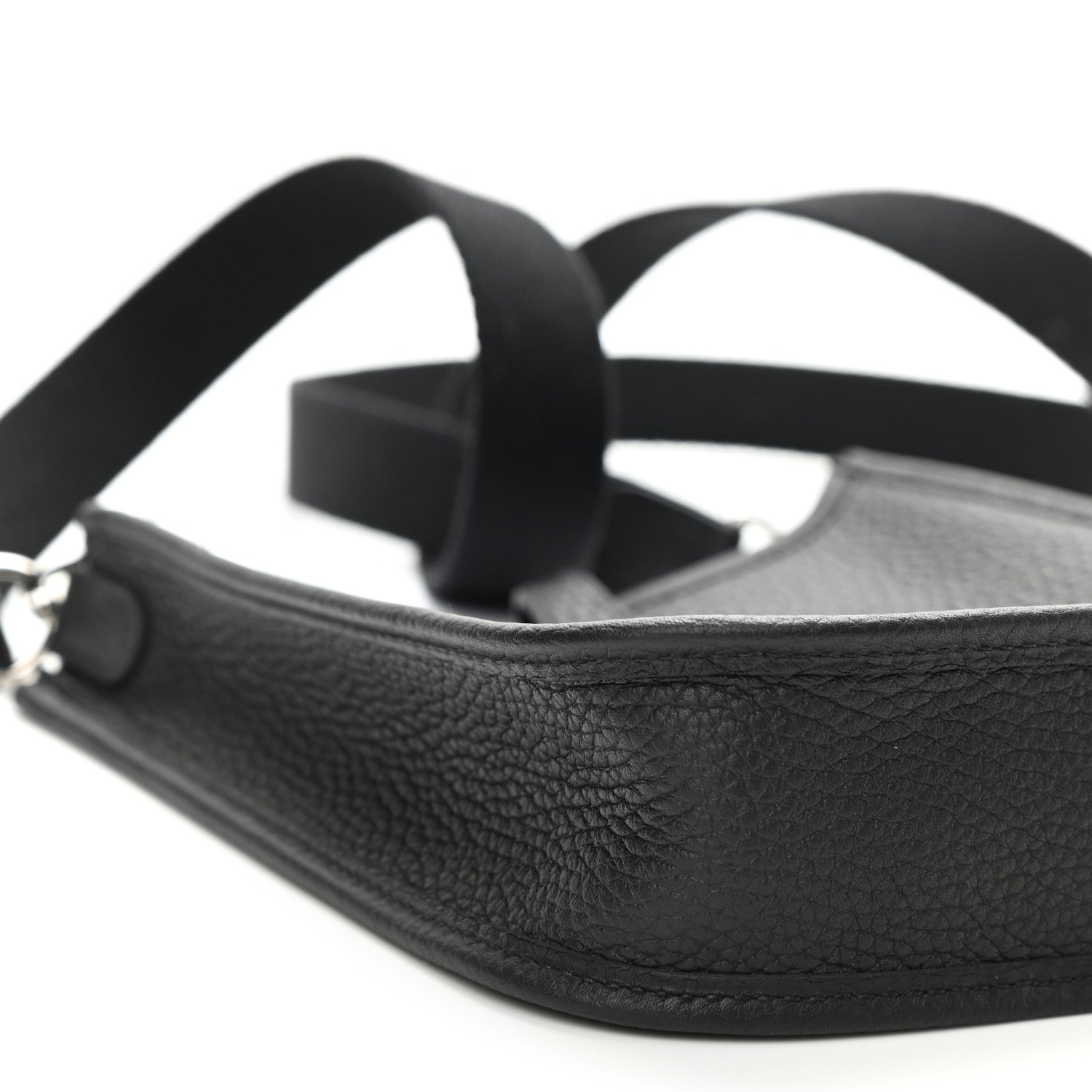 Hermes Taurillon Clemence Evelyne TPM Black 9 of 10
