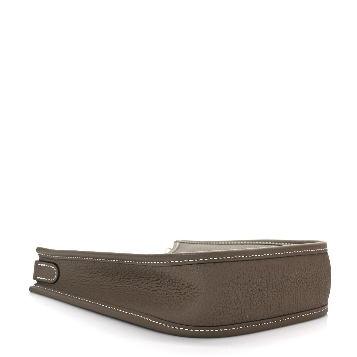 Hermes Taurillon Clemence Amazone Evelyne TPM Etoupe Bleu Indigo 4 of 10