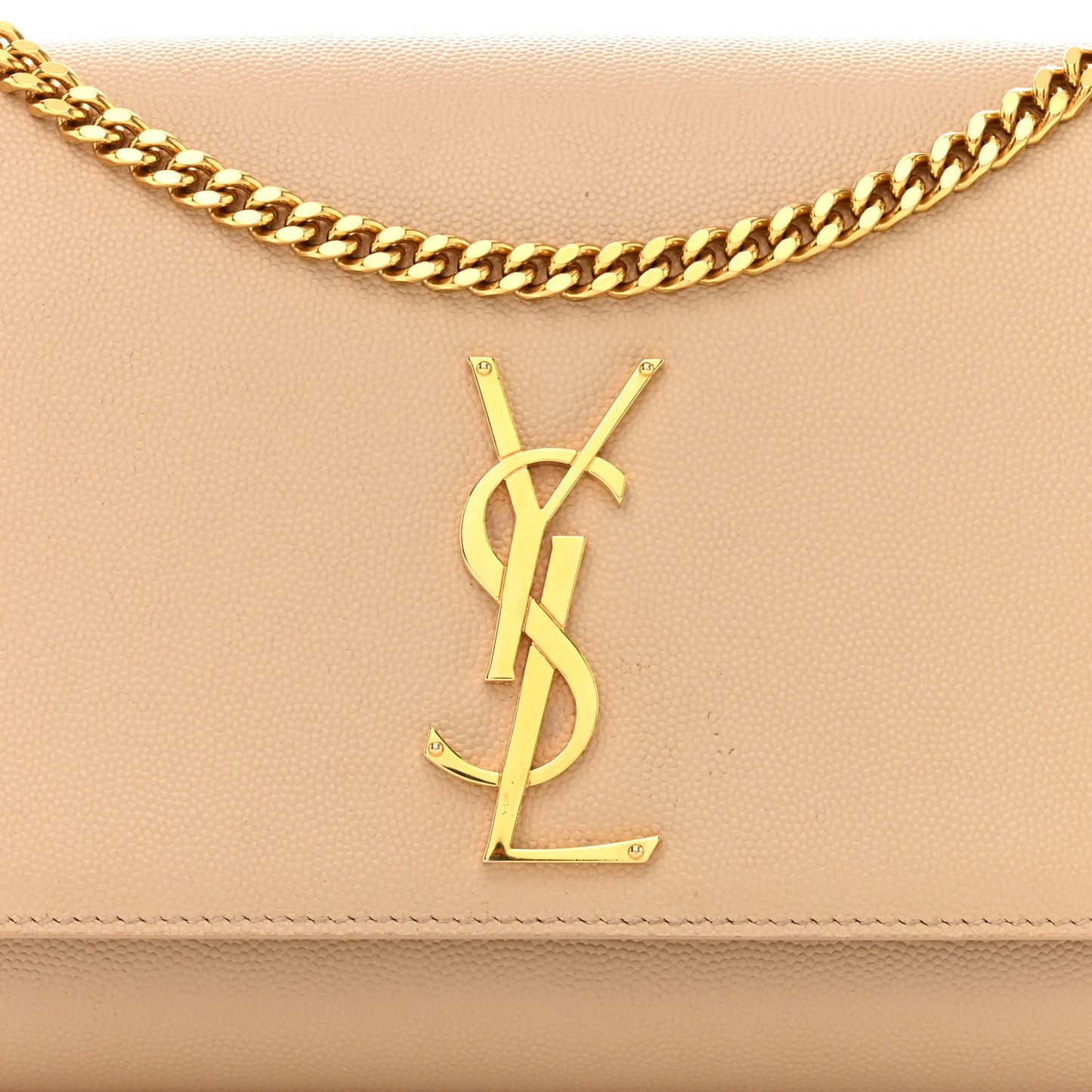 Grain De Poudre Medium Monogram Kate Satchel Nude Powder