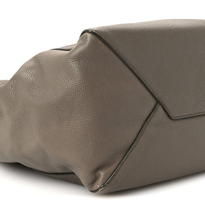 Celine Soft Grained Calfskin Small Belt Cabas Phantom Taupe 10 of 12