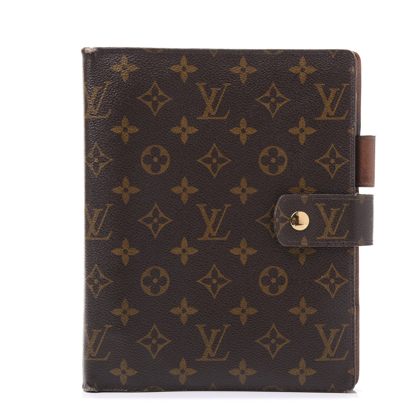 Monogram Large Ring Agenda Cover