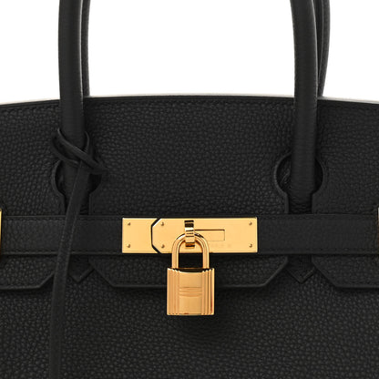 Hermes Togo Birkin 30 Black 7 of 9