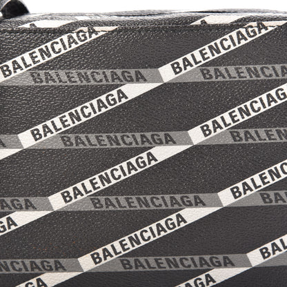 Balenciaga Coated Canvas Losange Monogram S Camera Bag Black Grey 10 of 10