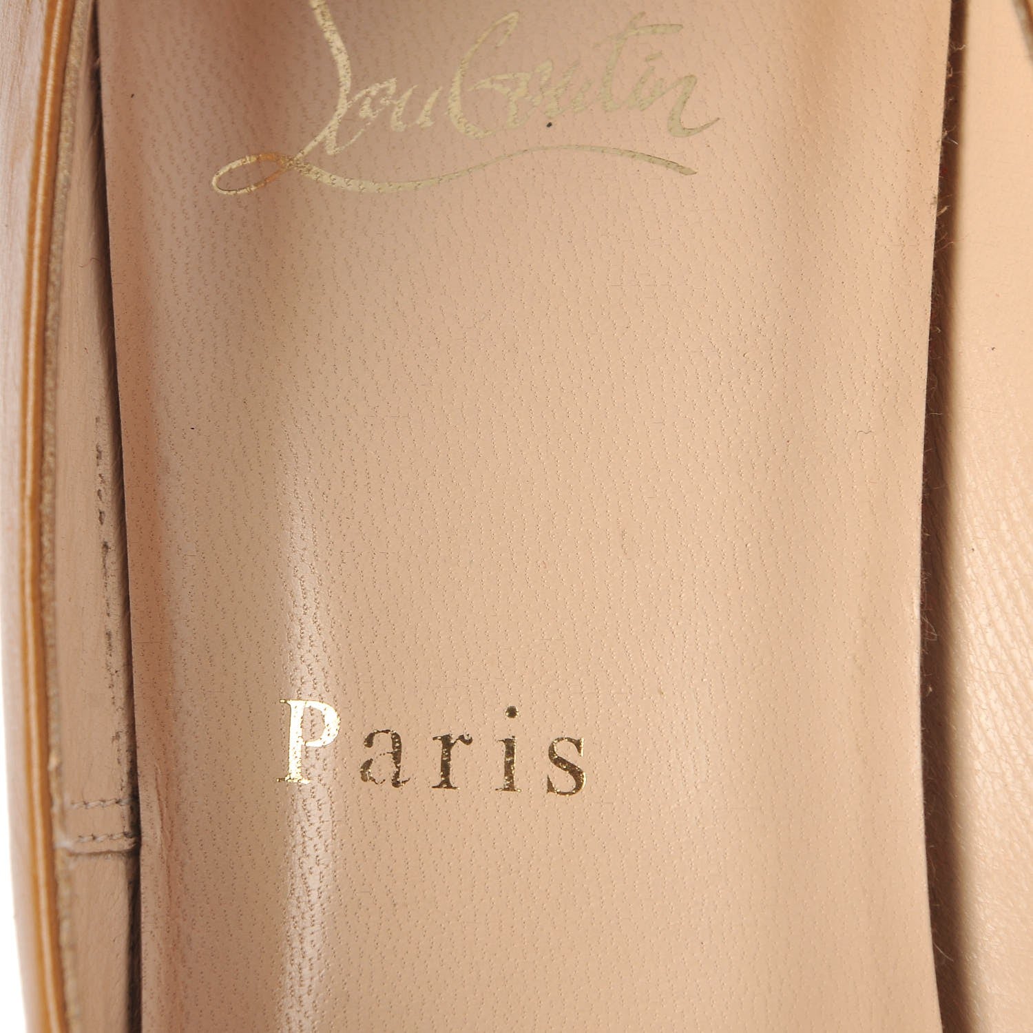 Christian Louboutin Kid Feticha 120 Pumps 40 Camel 12 of 13