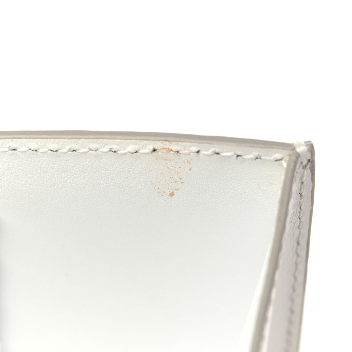 Smooth Calfskin Medium Devotion Crossbody Bag White