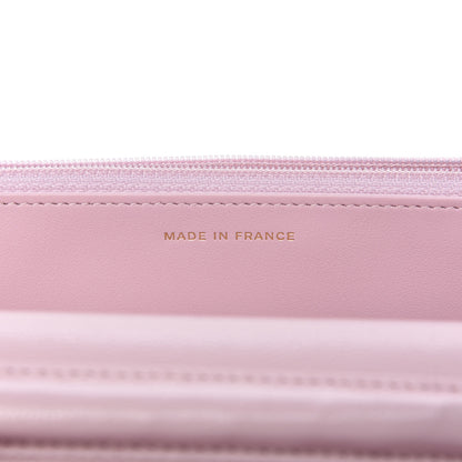 Chanel Caviar Quilted Coco Candy Wallet On Chain WOC Light Pink 9 of 12