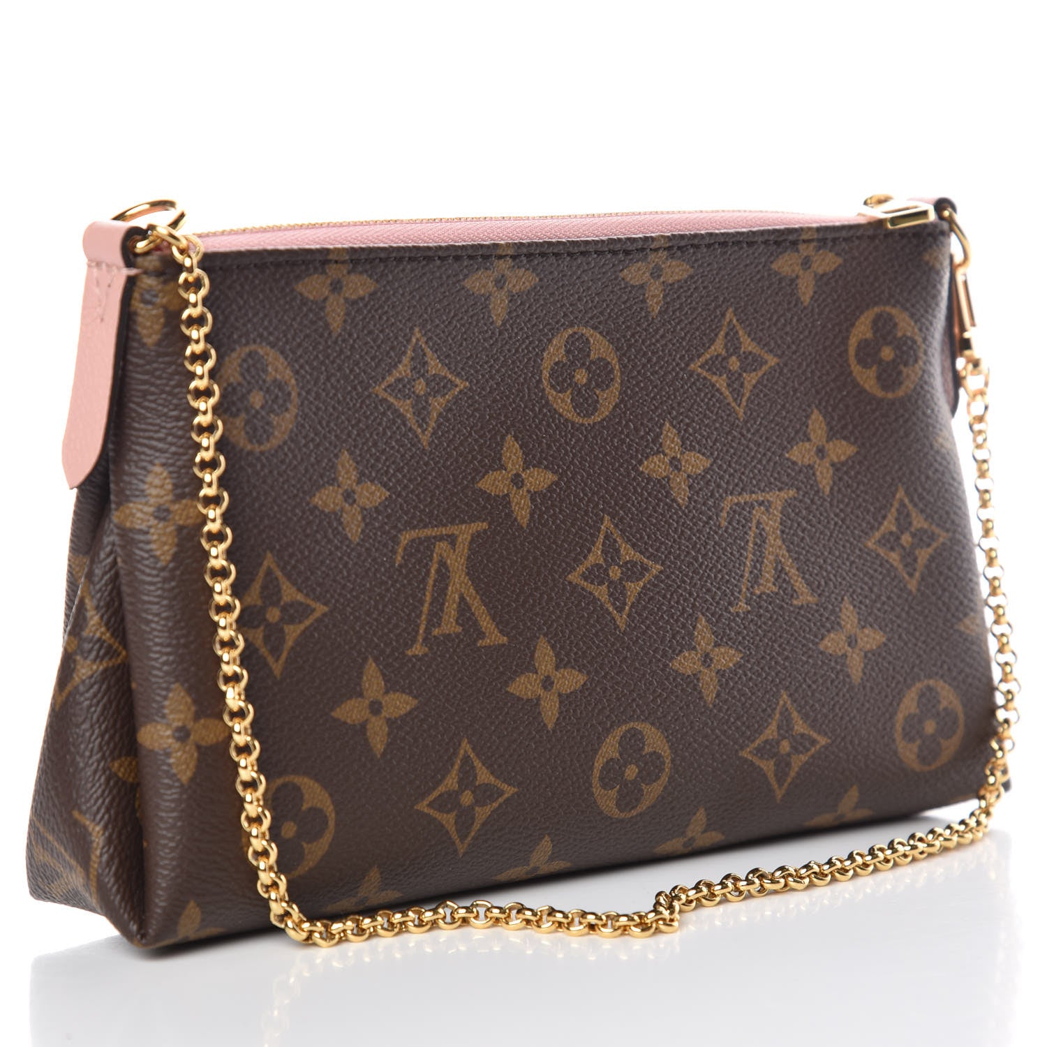 Louis Vuitton Monogram Pallas Clutch Rose Poudre 3 of 9