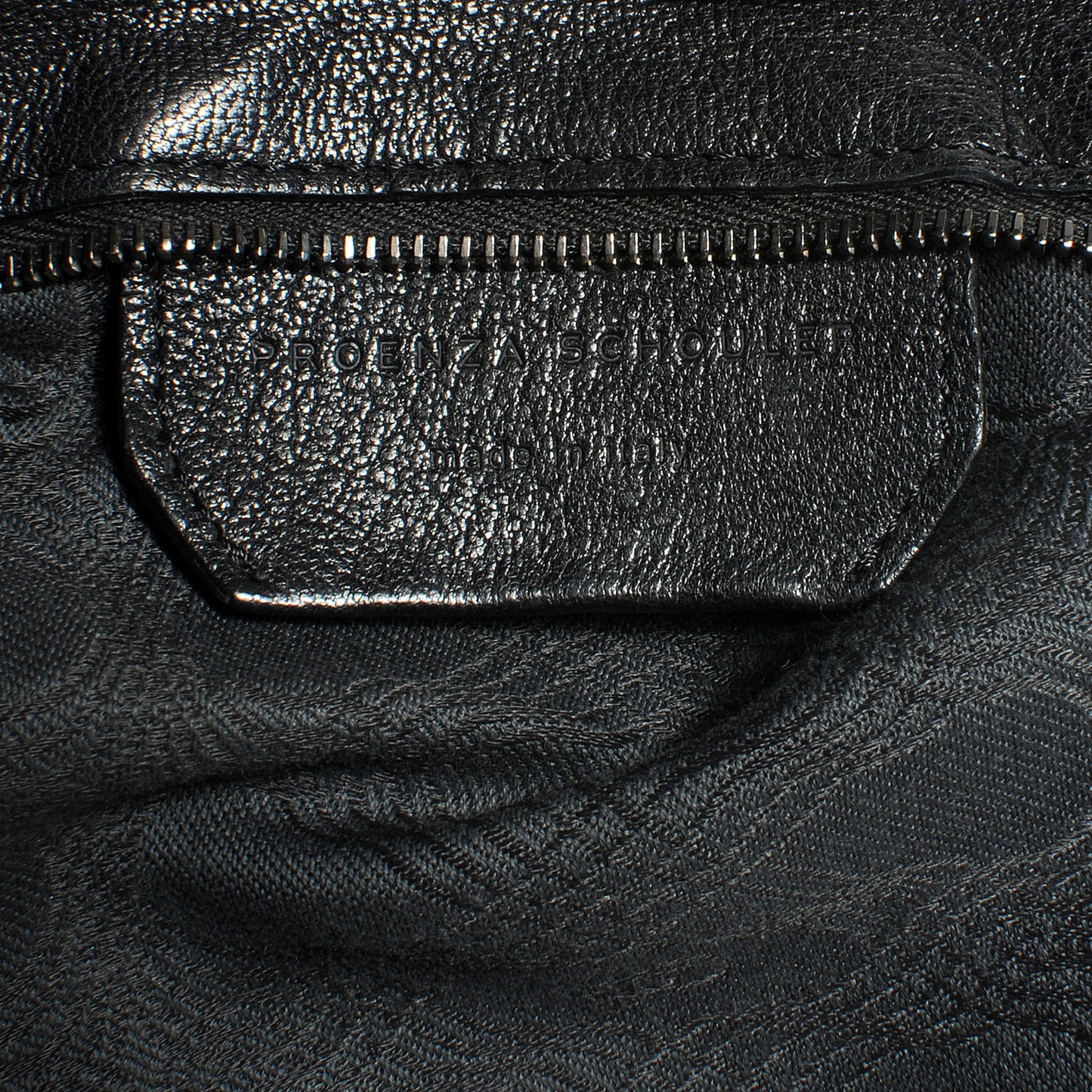 Lambskin PS1 Medium Satchel Black