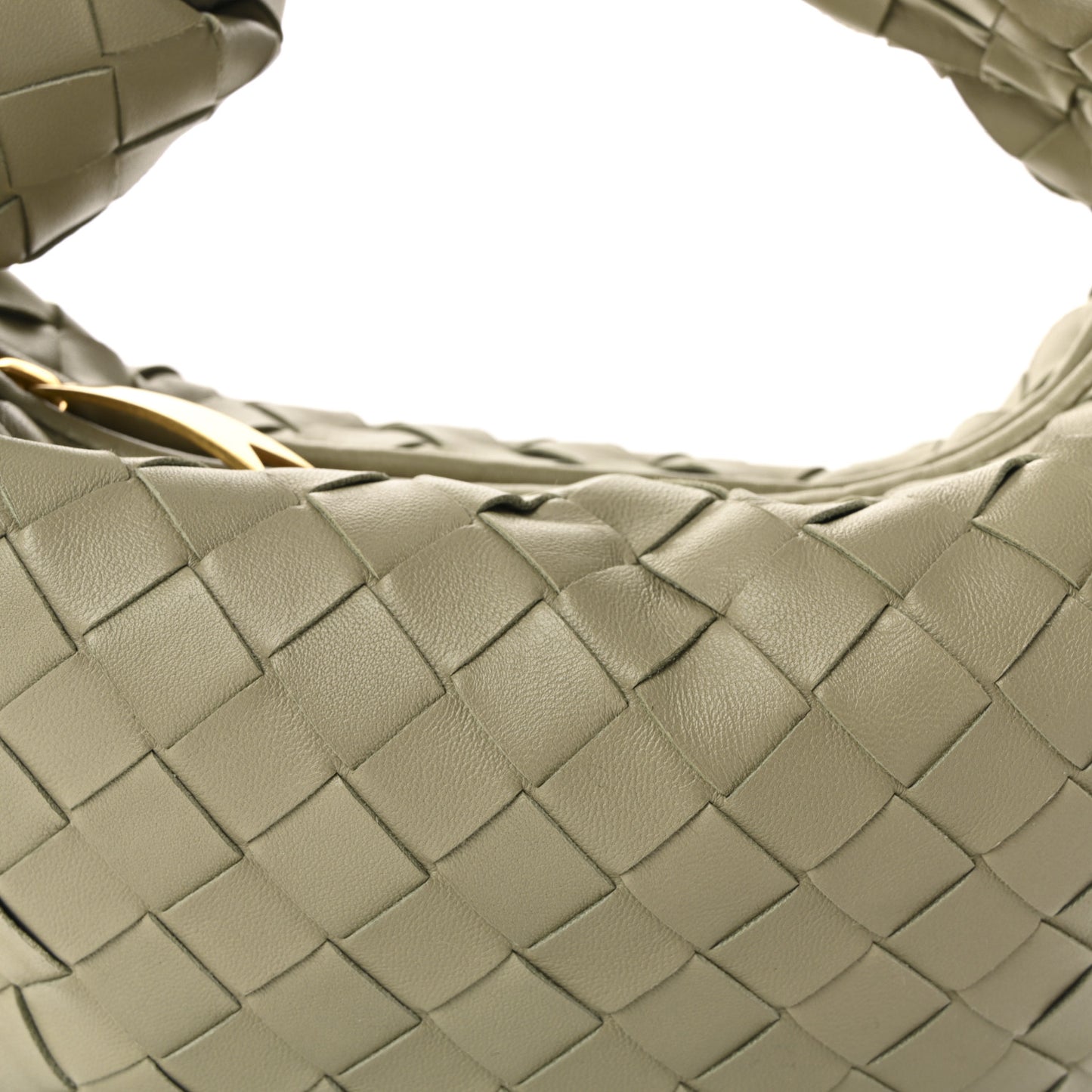Nappa Intrecciato Mini Jodie Travertine