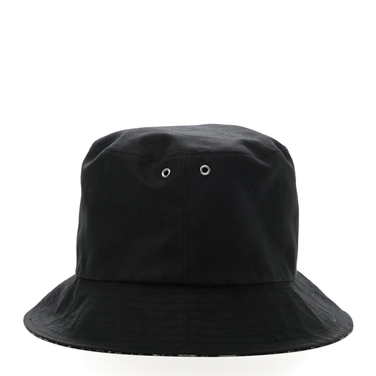 Christian Dior Oblique Reversible Teddy-D Brim Bucket Hat 58 Black 12 of 15
