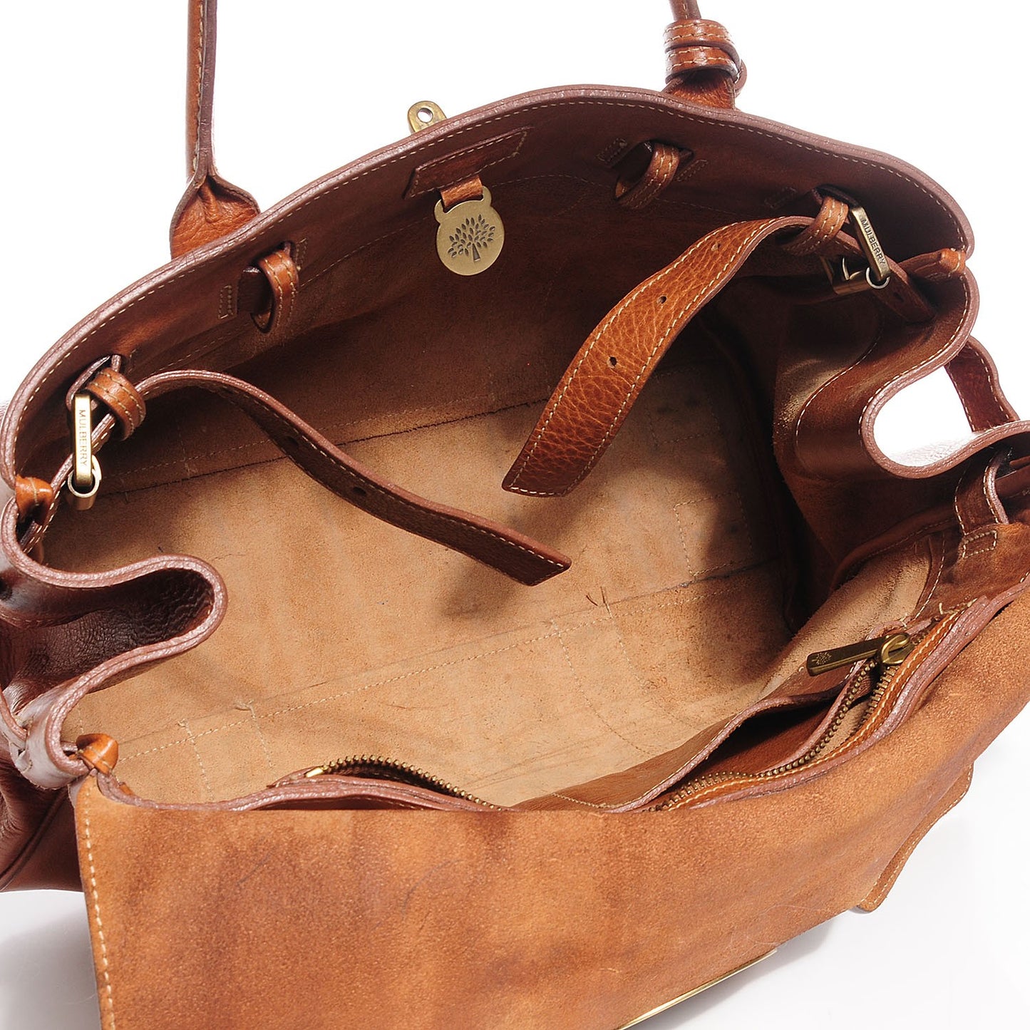 Natural Leather Bayswater Oak